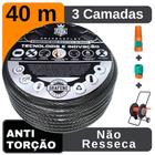 Mangueira para Jardim 40 Mts com Carrinho Enrolador - GrafenoFlex Grafitte