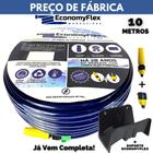 Mangueira para Jardim Azul EconomyFlex 10 Mts c/ Suporte