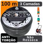 Mangueira para Jardim com Carrinho Enrolador 100 Metro - GrafenoFlex Grafitte