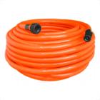 Mangueira para jardim de silicone 1/2 x 15 metros laranja