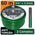 Mangueira para Quintal Antitorção 3/4" x 3,00 mm 60 Mts - GrafenoFlex