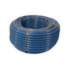 Mangueira Plástc Azul Marcação Laranj com Anti UV 3,5mm x 1.1/2" Rolo 100 metros -Bruning Azul Royal