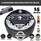 Mangueira Super Flexível e Ultra Resistente 15Mts - GrafenoFlex Grafitte