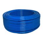 Mangueira Tubo Pneumática Pu 16mm Poliuretano Azul 10mt