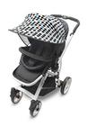 Manito Sun Shade para carrinhos de bebê e assentos de carro - Scandi (Diamond Blue) UPF 50+