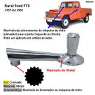 Manivela do vidro Rural Ford F75 Encaixe Estriado - Felux