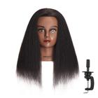 Mannequin Head Hairingrid 14 100% cabelo real com suporte de braçadeira