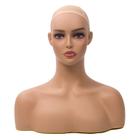 Mannequin Head JINGFA com display de ombro para perucas e maquiagem