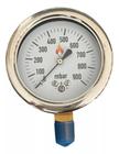Manômetro Análogico 900 mbar (Diâmetro 63 mm com rosca NPT 1/4)