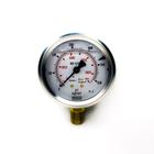 Manômetro D.63mm (2.1/2) 0-600 Kgf/cm2 Vertical Caixa Inox