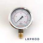 Manômetro vertical - diam.100mm (4") com escala de 0-28 KGF/CM2 x 400 PSI Com Glicerina