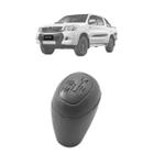 Manopla Da Bola De Cambio Reduzida Hilux 2005 Até 2013 - Nat