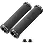 Manopla Punho Luva Bike Com Travas Alumínio Emborrachada MTB