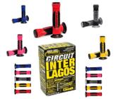 Manopla Punho Luva Circuit Interlagos Bi Componente 2 Cores Cg Titan Fan 125 150 160 Fazer Lander Cb Xre 300