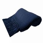 Manta Blanzy Azul Marinho Tamanho 1,20x1,80 m - TECELAGEM MELLO LTDA