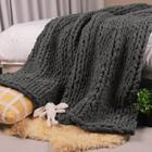 Manta Carriediosa Chunky Knit 100% Chenille 130x150cm