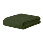 Manta Casal Cobertor Coberta Microfibra Soft Verde Musgo