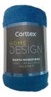 Manta Casal Microfibra Cobertor Corttex Home Design Quente Inverno