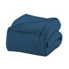 Manta Casal Outlet Lisa1,8x2M Camesa Azul Air force - Outlet Camesa