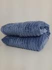 Manta Cobertor Antialérgico Soft Alto Relevo Ondulada Canelada Mantinha Casal 2,20 X 1,80 m