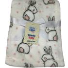 Manta Cobertor Bebê 100x75 Flannel Fleece