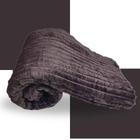 Manta Cobertor Canelada Casal Soft Riscada Aveludada 2,0x1,80 microfibra