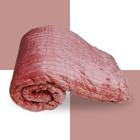 Manta Cobertor Canelada Casal Soft Riscada Aveludada 2,0x1,80 microfibra