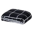 Manta Cobertor Flannel Austin Grid Queen 2,40m x 2,20m