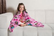 Manta Cobertor Fleece de Sofá Estampada Lol Infantil Disney