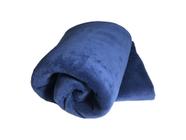 Manta Cobertor Macio King azul marinho