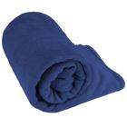 Manta Cobertor Queen Fleece Le Casa Lisa 100% Poliéster Azul