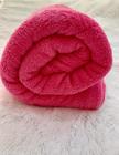 Manta Cobertor Soft Solteiro Plush Anti Alérgico - Pink