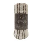 Manta Com Franjas Decor 120X150 - Appel - Bege C Camel