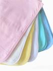 Manta cueiro com viés de bebê em malha 100% algodão para cama, berço ou bebê conforto.