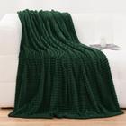 Manta de lã verde Puncuntex Super Soft 130x150cm