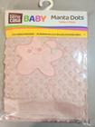 MANTA DOTS BENE CASA BABY 1,00m x 70cm PEACH