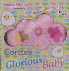 Manta Flannel Glorious Baby 1,10m x 90cm Rosa -Corttex