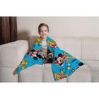 Manta Fleece de Sofa Solteiro Estampada Mickey 1,25m x 1,50m