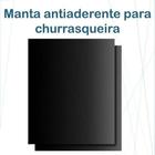 Manta Grill Para Churrasco Chapa Grelha Antiaderente 40X33Cm