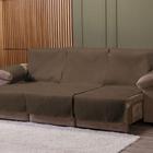 Manta Impermeável para Sofá Retrátil e Reclinável 3 Lugares 2 Metros Com Bolso Lateral e Elástico