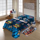 Manta Infantil Hot Wheels Fun - Jolitex