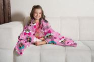 Manta Infantil Lepper Fleece De Sofa Lol