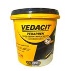 Manta Líquida Base de Asfalto p/ Impermeabilização - Vedapren Preto 3,6l - Vedacit