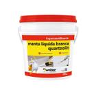 Manta Liquida Quartzolit Branca Balde 18kg