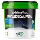 Manta liquida vedalage preto bd 18l - viapol