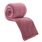 Manta Microfibra Casal Rosa Velho 180X220cm - Home Design