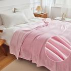 Manta Microfibra Lisa Casal Soft Macia Rosa Lotus - BETT DESIGN