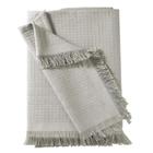 Manta para Sofá Gigante 100 Algodão Com Franjas Marrocos Piquet Dohler