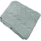 Manta Peseira de Tricot 90x180 Cm - Coquile Verde Menta