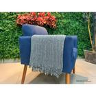 Manta Pop Cobertor Grande 2,20 X 1,50m Sofa Cama Grande 100 Algodão Cores Variadas